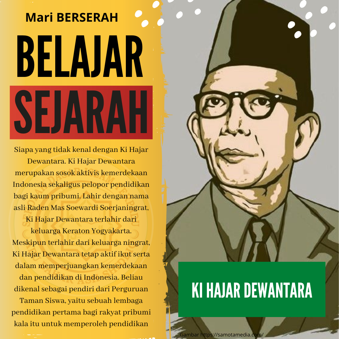 Biografi Ki Hajar Dewantara Bapak Pendidikan Indonesia